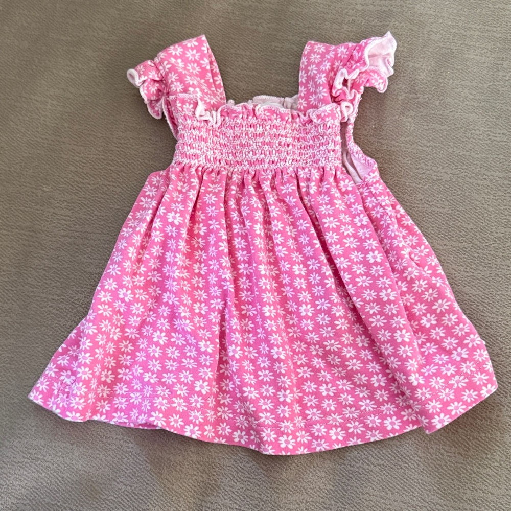 Kissy Kissy Pink Floral Baby Dress